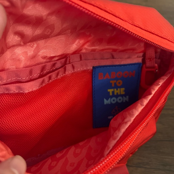 Baboon to the Moon - Red Crossbody Bag NEW - Picture 6 of 6